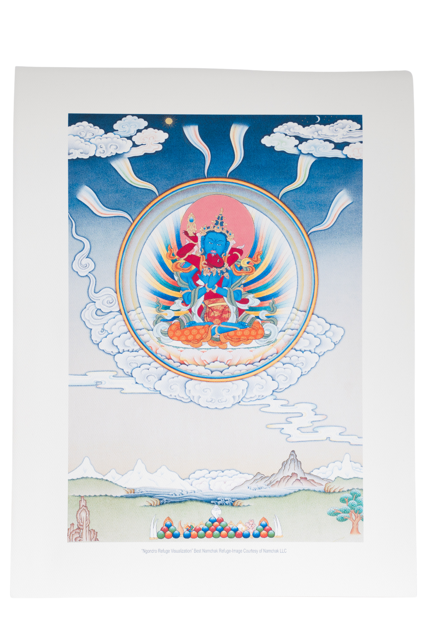 Namchak Refuge Thangka