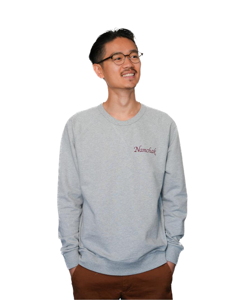 100% Organic Cotton Namchak Crewneck Sweatshirt