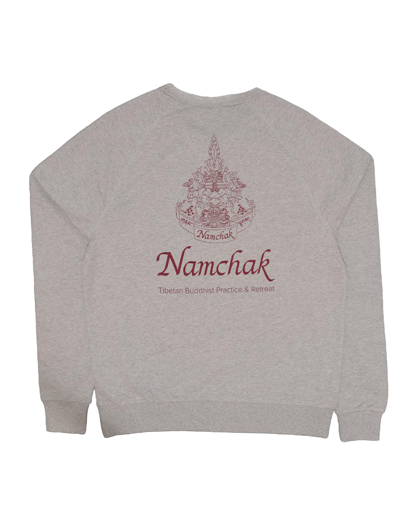 100% Organic Cotton Namchak Crewneck Sweatshirt