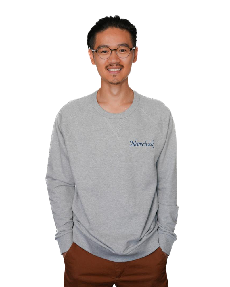 100% Organic Cotton Wave & Ocean Crewneck Sweatshirt
