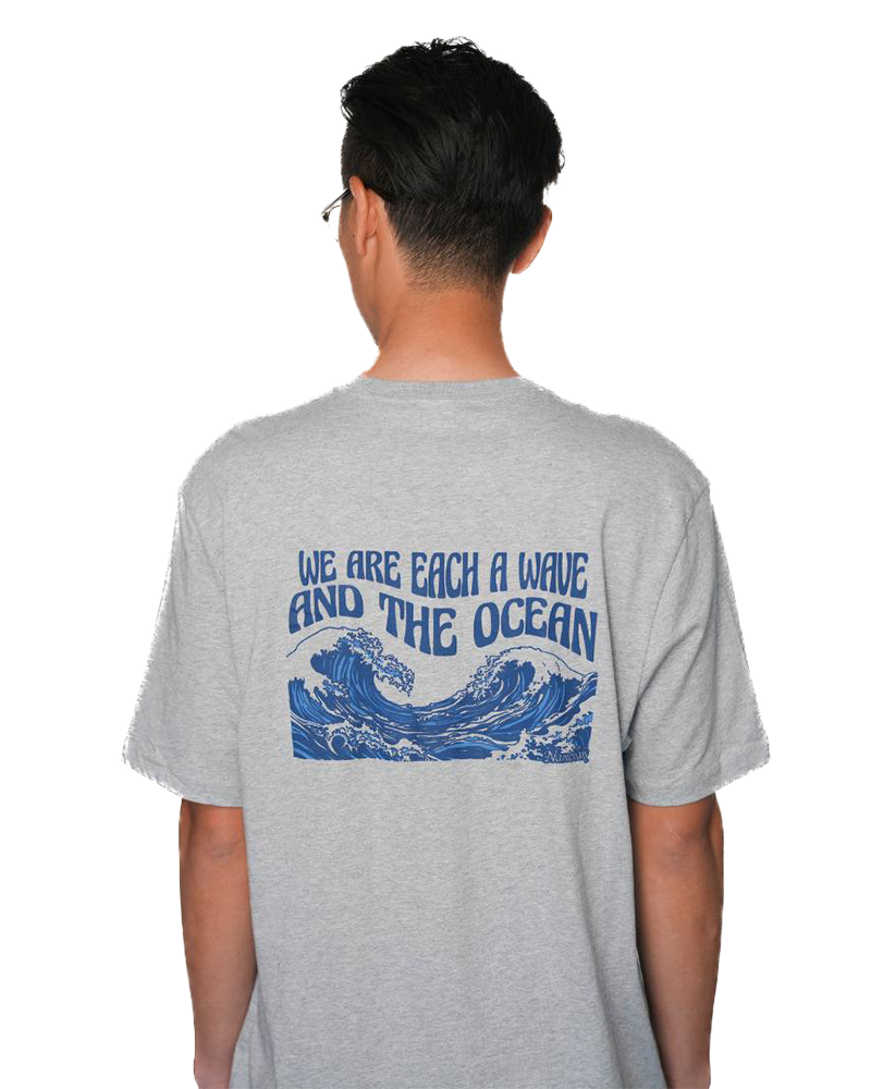 100% Organic Cotton Wave & Ocean T-shirt