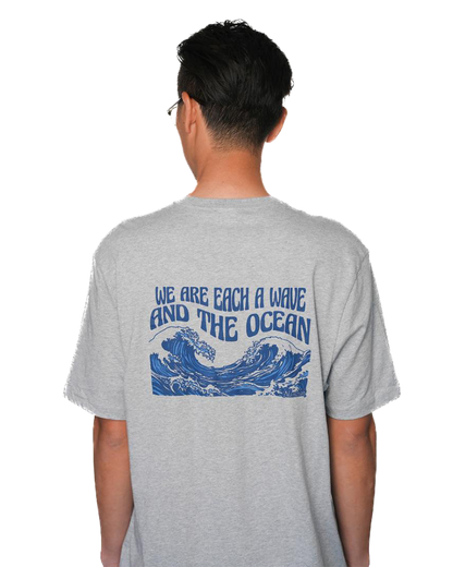 100% Organic Cotton Wave & Ocean T-shirt