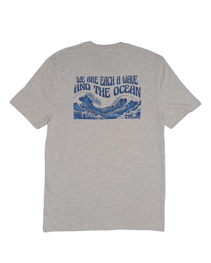 100% Organic Cotton Wave & Ocean T-shirt