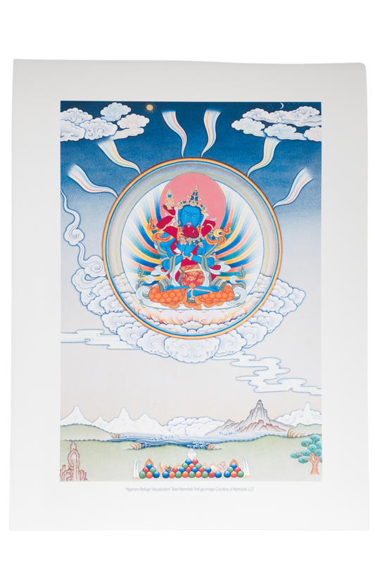 Namchak Refuge Thangka