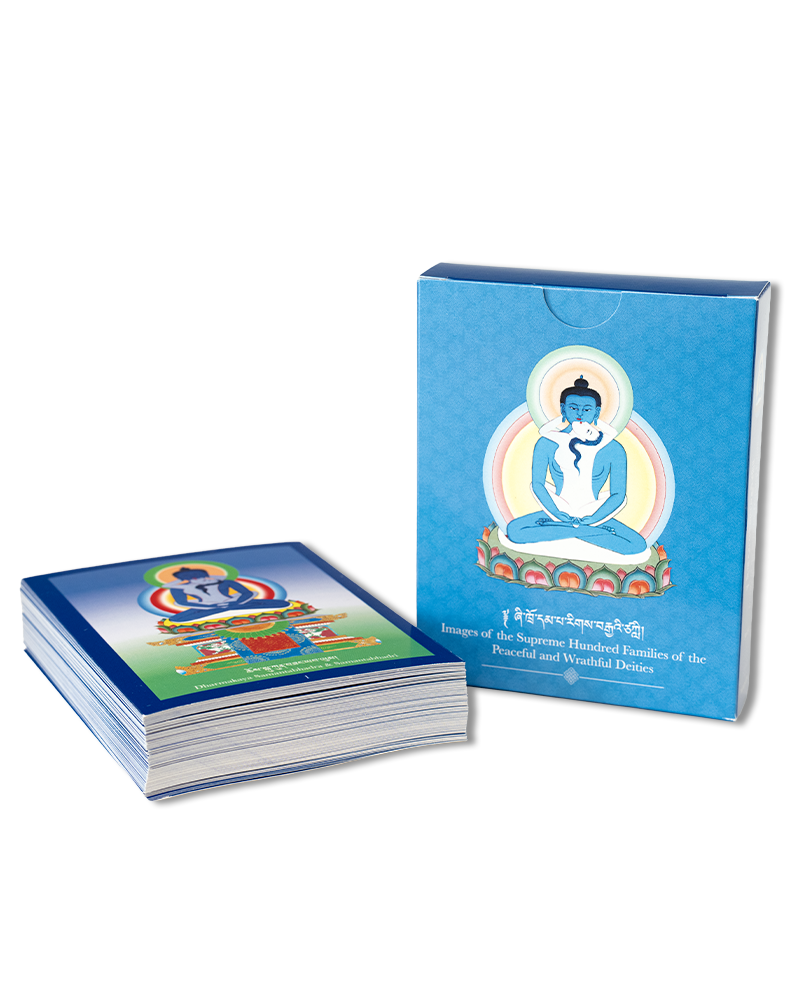 Deck of The Supreme Hundred Families of the Peaceful and Wrathful Deities