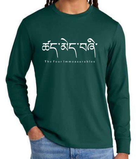Four Immeasurables Long Sleeve (Glazed Green)