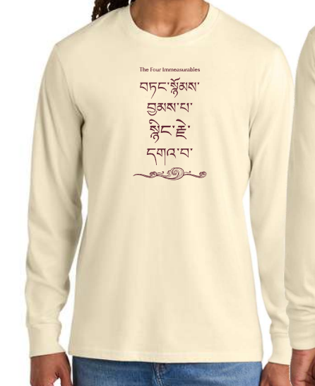 Four Immeasurables - Long Sleeve (Gray)