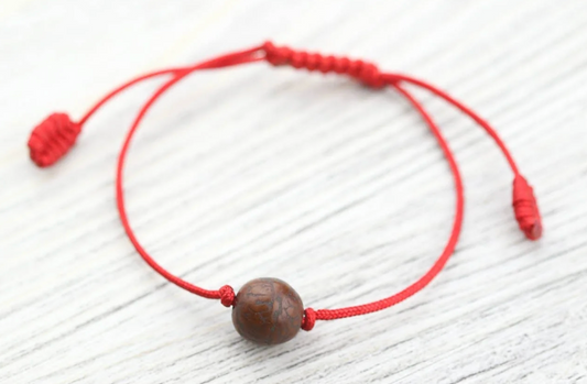 Red String Bodhi Bracelet