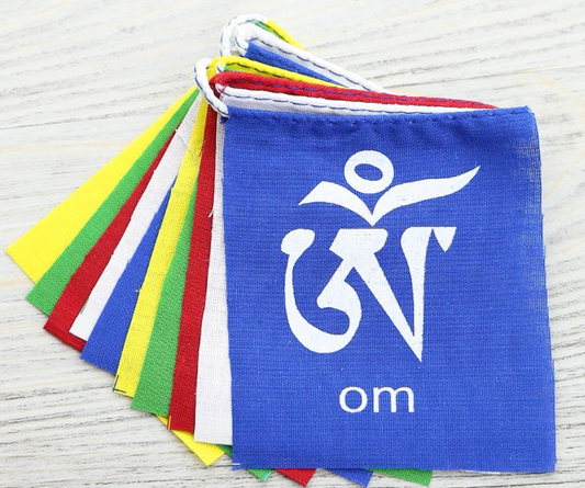 Compassion Mantra Prayer Flags