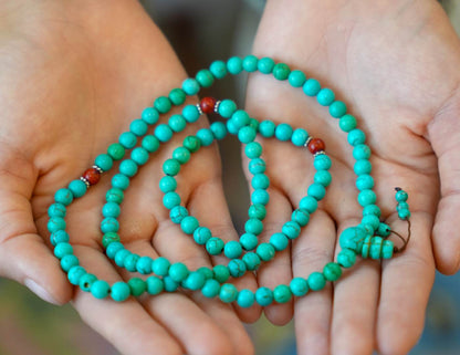Tibetan Turquoise Mala