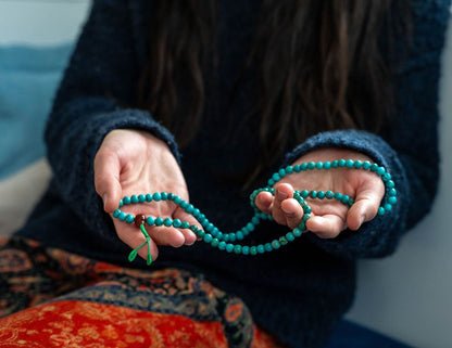 Tibetan Turquoise Mala