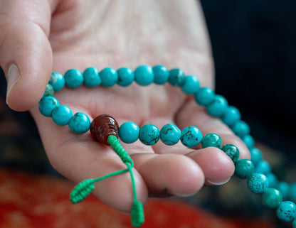 Tibetan Turquoise Mala